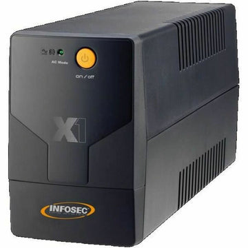 Système d'Alimentation Sans Interruption Interactif INFOSEC X1 EX 700 Noir 350 W