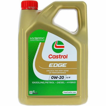 Huile de moteur Castrol EDGE Essence Diesel Hybride 0W20 5 L