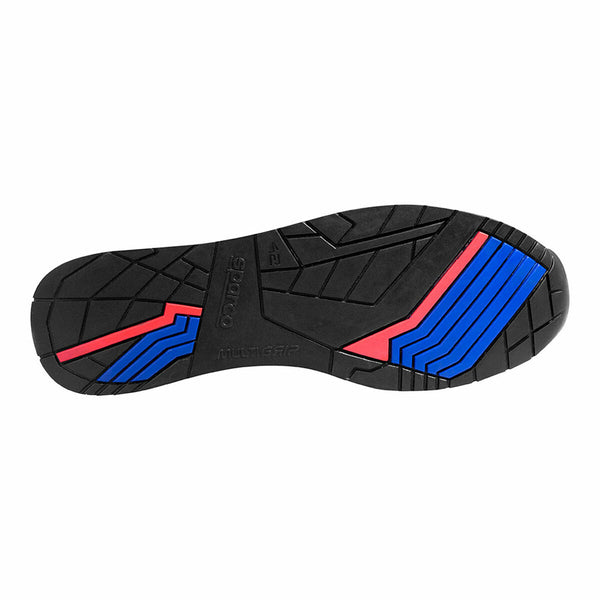 Chaussures de sécurité Sparco Ndis Scarpa Gymkhana Martini Racing S3 ESD Bleu Rouge