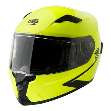 Casque intégral OMP CIRCUIT EVO2 Jaune Fluorescent M