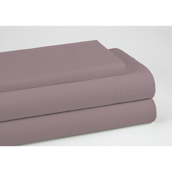 Jeu de draps Alexandra House Living QUTUN Violet Lit 1 persone 3 Pièces