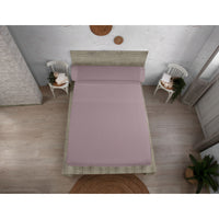 Jeu de draps Alexandra House Living QUTUN Violet Gran lit 2 persones 3 Pièces