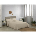 Housse de Couette Alexandra House Living QUTUN Taupe 180 x 220 cm