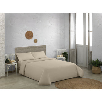 Housse de Couette Alexandra House Living QUTUN Taupe 220 x 220 cm