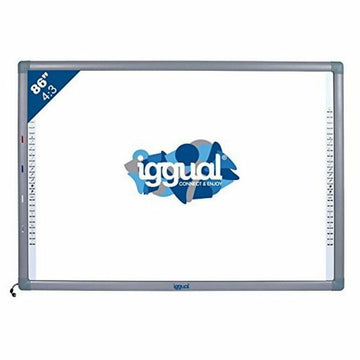 Tableau Interactif iggual IGG314371 86" 4:3 Infrarouges