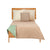 Couette réversible 180 x 260 cm Vert Beige (6 Unités)