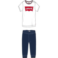 Survêtement pour Bébé TWILL JOGGER Levi's 6EA924-001  Blanc