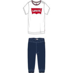 Survêtement pour Bébé TWILL JOGGER Levi's 6EA924-001  Blanc