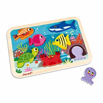 Puzzle enfant en bois J07056 (Refurbished A+)