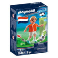 Figurine Football Player Holland Playmobil 70487 (8 pcs)