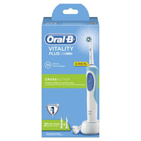 Brosse à dents électrique Oral-B Vitality Plus Crossaction Blanc/Bleu (Refurbished A+)