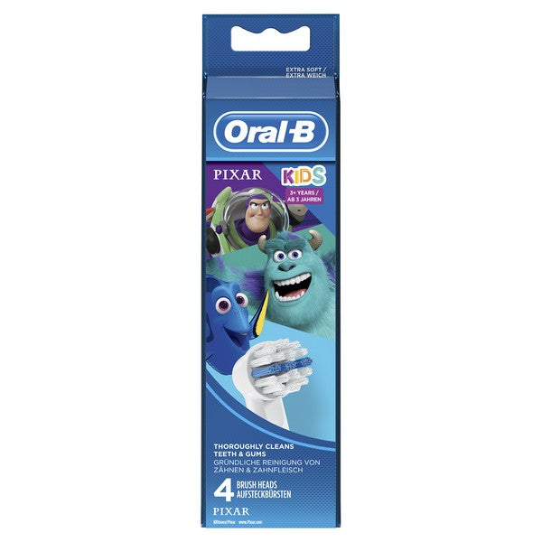 Rechange brosse à dents électrique Oral-B EB-10-4 FFS Pixar