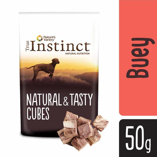 Collation pour Chiens Cubes Beef True Instinct (50 g) (Refurbished A+)