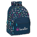 Cartable Benetton Dot Com Blue marine