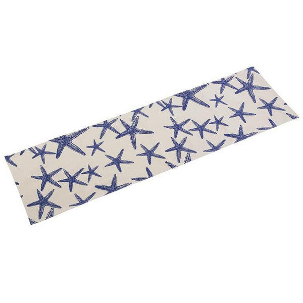 Chemin de Table Blue Sea Polyester (44,5 x 0,5 x 154 cm)