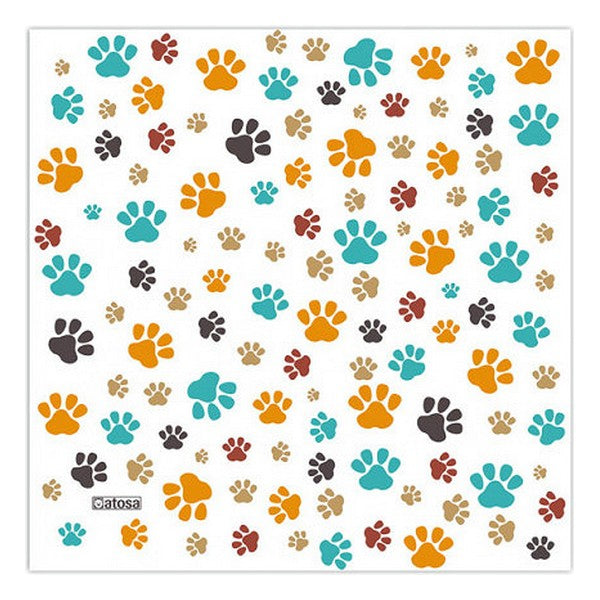 Masque en tissu hygiénique réutilisable Puppy Paw Pprints Enfant