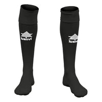 Chaussettes de Football pour Adultes Luanvi Goal Noir Polyester/Polyamide (Taille unique)