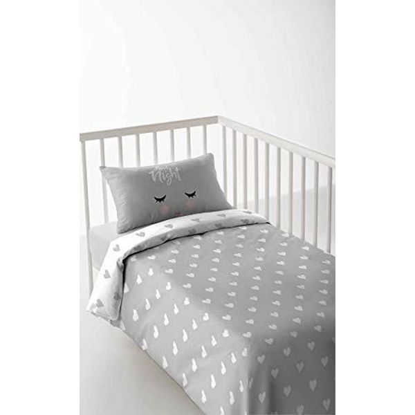 Housse de couette pour berceau Cool Kids Hearts (Berceau de 60)