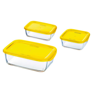 Ensemble de Boîtes à Lunch Luminarc Keep'n Box (3 pcs)