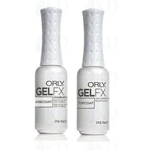 Gel pour ongles Orly Topcoat/Basecoat UV LED (2 pcs) (Refurbished A+)