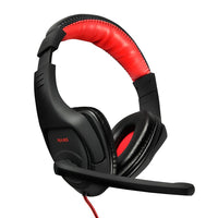 Casque avec Microphone Gaming Tacens MH1 Noir