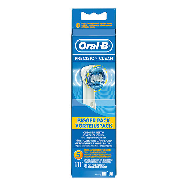 Rechange brosse à dents électrique Oral-B Precision Clean (5 pcs)