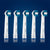 Rechange brosse à dents électrique Oral-B Precision Clean (5 pcs)