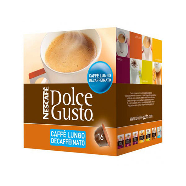 Capsules de café Nescafé Dolce Gusto 94331 Caffè Lungo Decaffeinato (16 uds)