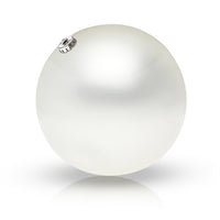 Boule de Noël Christmas Planet 8842 15 cm Verre Blanc