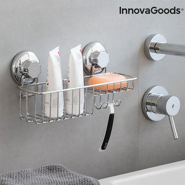 Organisateur de Douche avec Ventouses Supers adhérentes InnovaGoods