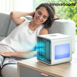 Mini Climatiseur Évaporatif Portable avec LED Freezy Cube InnovaGoods