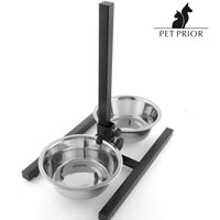 Mangeoire pour Chien Doublement Réglable Pet Prior