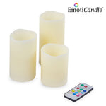 Bougies LED EmotiCandle (pack de 3)