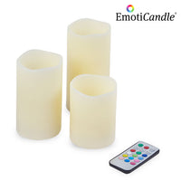 Bougies LED EmotiCandle (pack de 3)